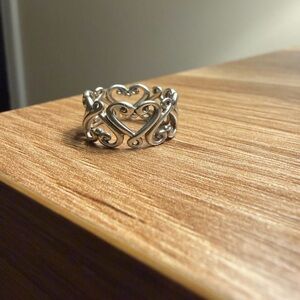 Tiffany & Co. Silver Heart Ring